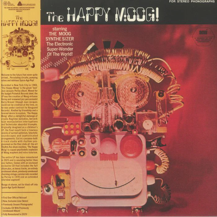 Perrey, Jean Jacques and Harry Brewer - Happy Moog: Lp + Cd [Vinyl]