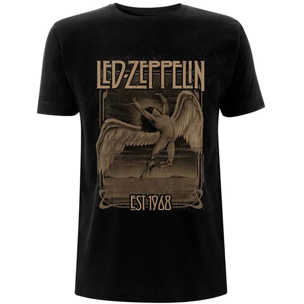 Led Zeppelin - Faded Falling (Black) XL [T-Shirt]