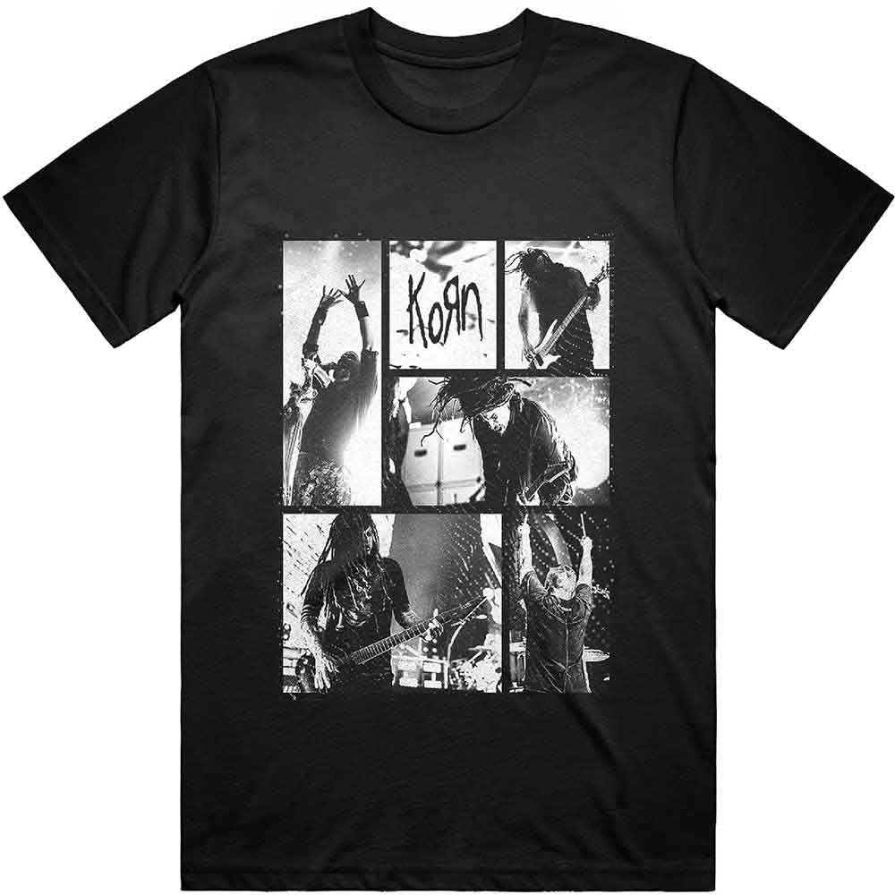 Korn - Blocks (Black) XL [T-Shirt]