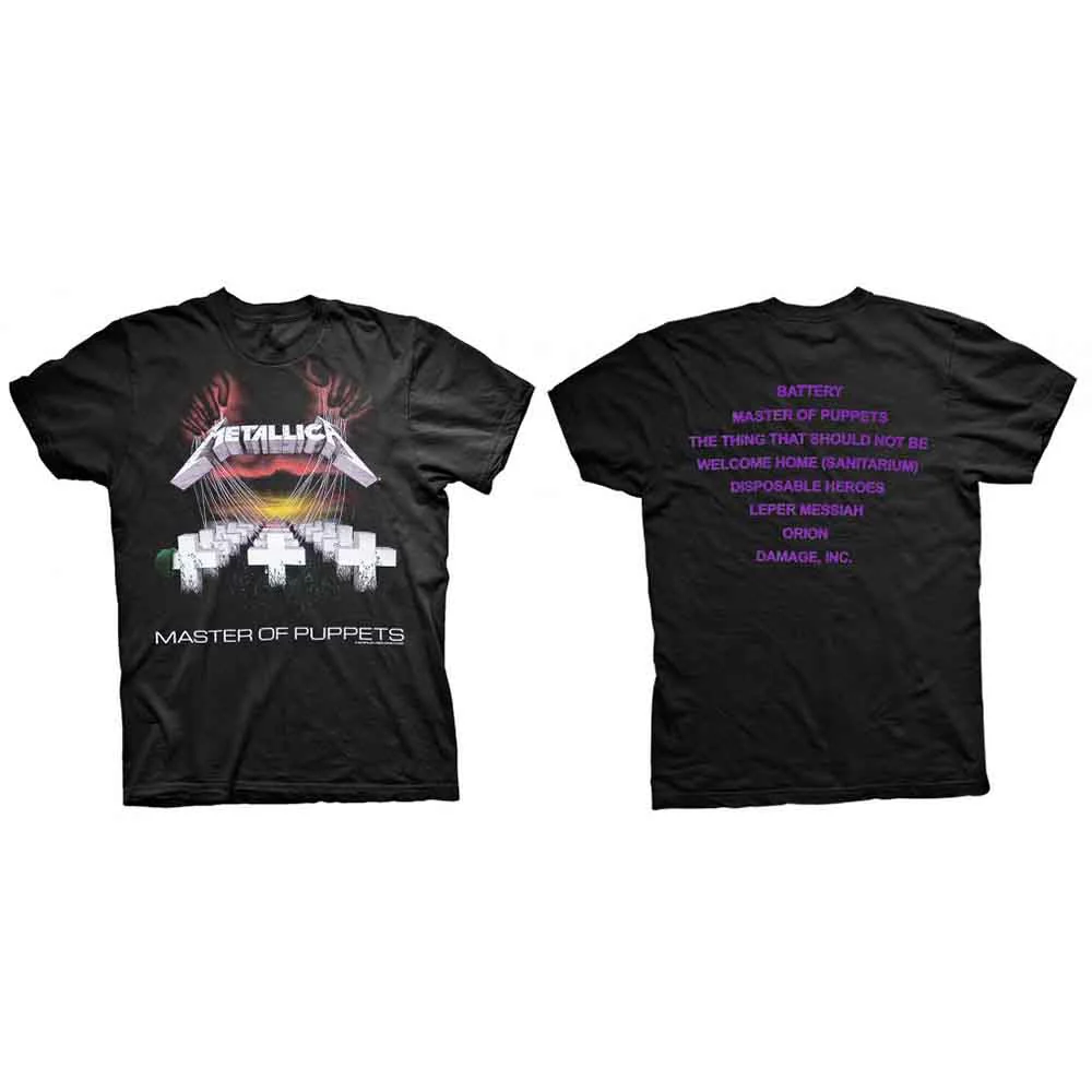 Metallica - Master Of Puppets (Black) Medium [T-Shirt]