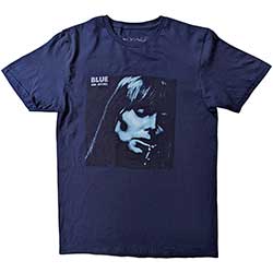 Mitchell, Joni - Blue (Navy) Large [T-Shirt]