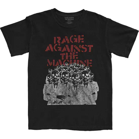 Rage Against The Machine - Crowd Masks (Black) XL [T-Shirt]