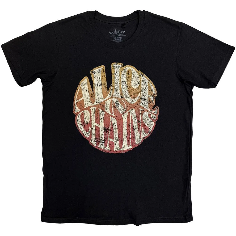 Alice In Chains - Gradient Logo (Black) Medium [T-Shirt]