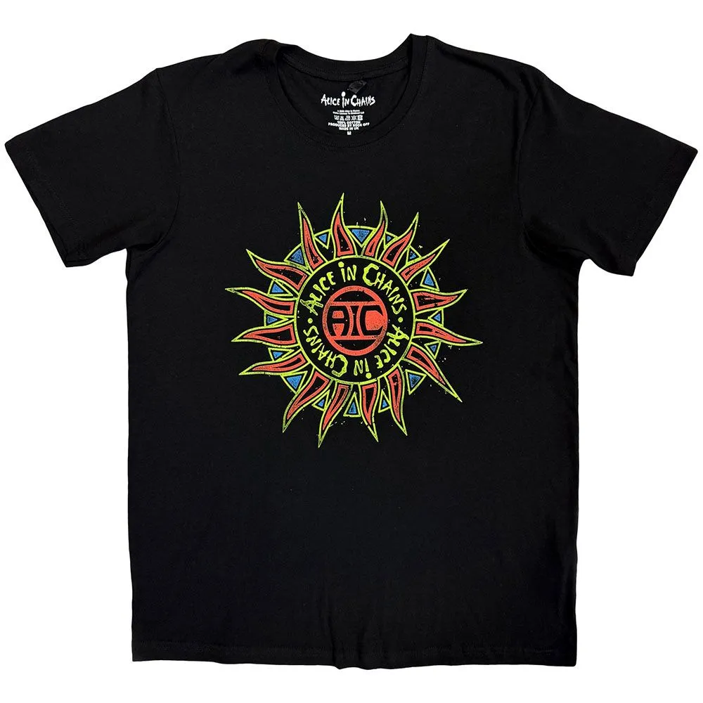 Alice In Chains - Sun Logo (Black) Medium [T-Shirt]