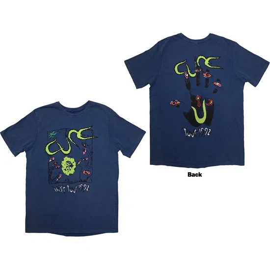 Cure - Wish Tour 92 Stonewash (Denim) XXL [T-Shirt]