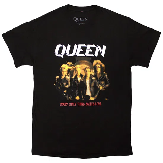 Queen - Crazy Little Thing (Black) Small [T-Shirt]