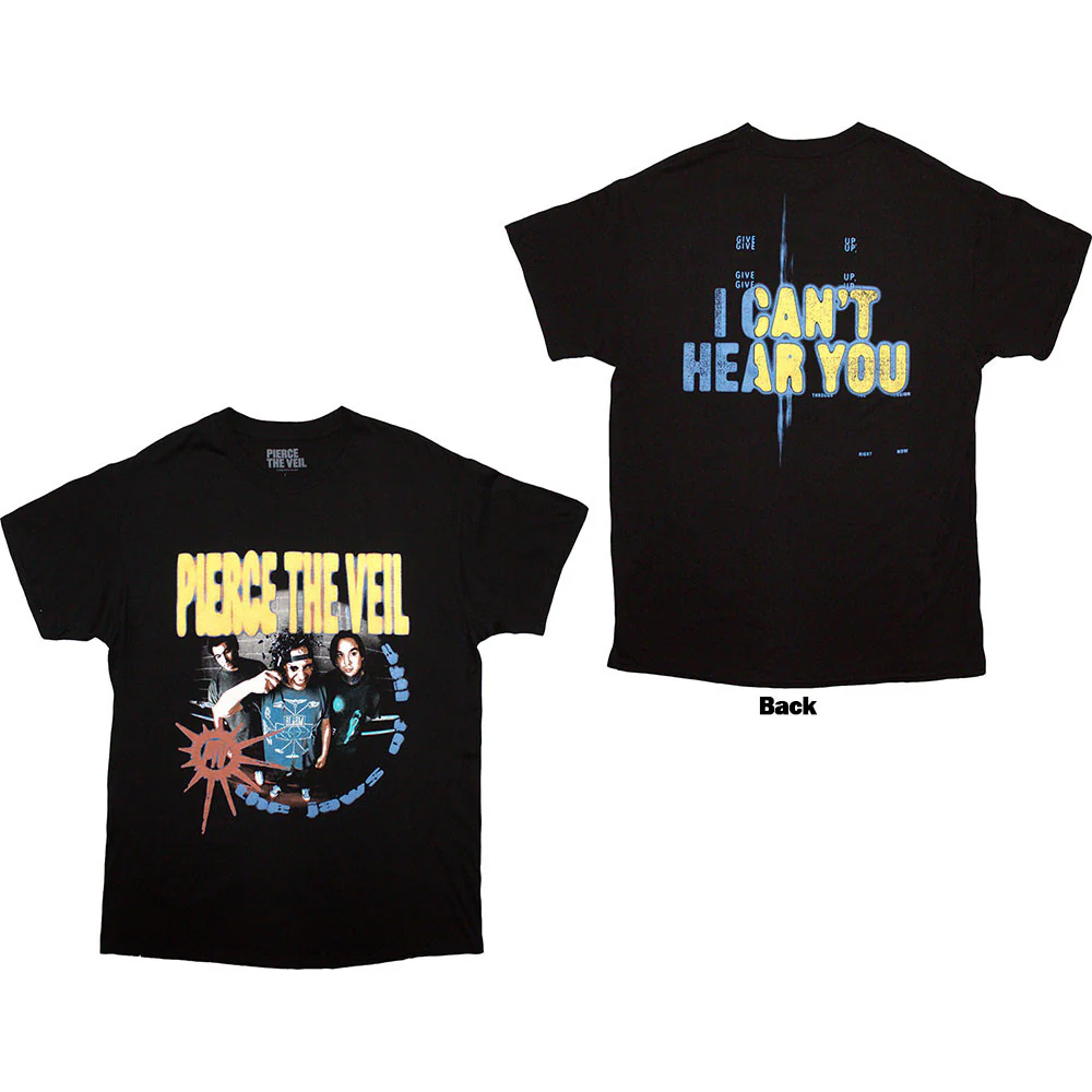 Pierce The Veil - I Can't Hear You Bp (Black) XL [T-Shirt]